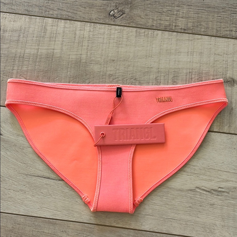 Triangl Swimwear Pink Bikini Cheeky Cut